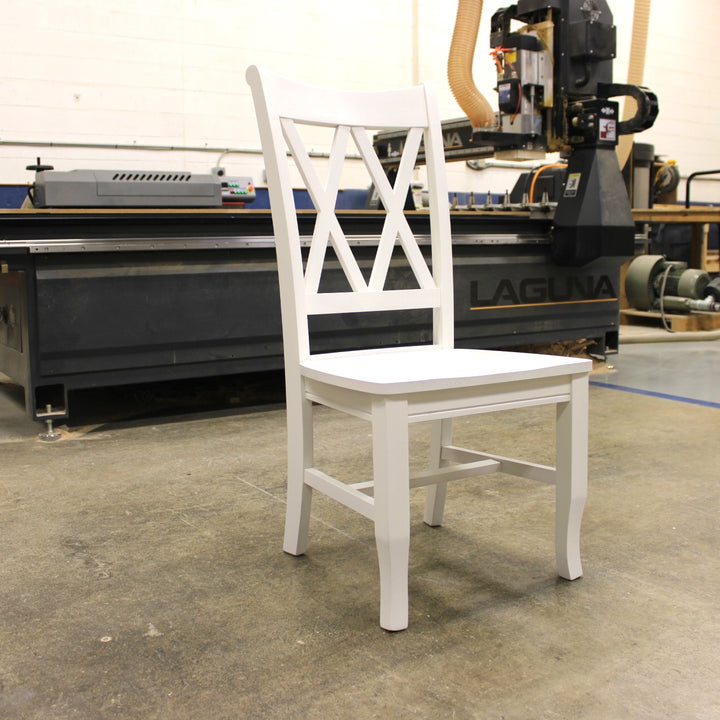Double X-Back Side Chair