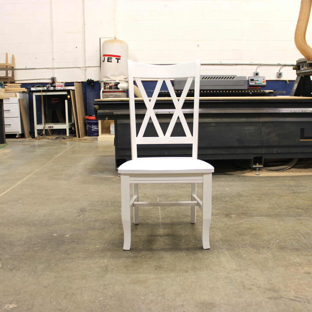 Double X-Back Side Chair