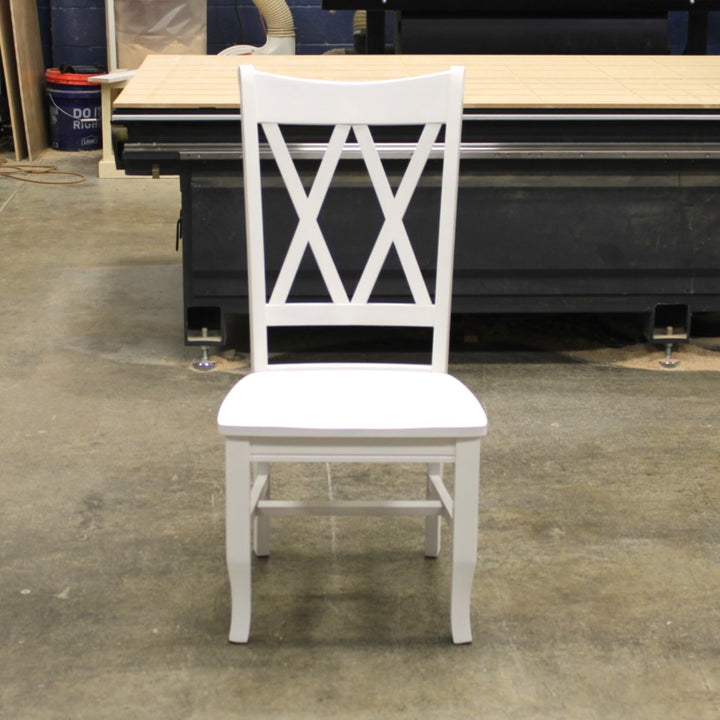 Double X-Back Side Chair