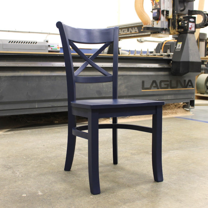 Single X-Back Side Chair