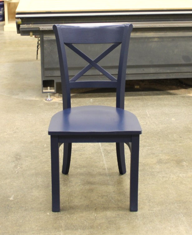 Single X-Back Side Chair