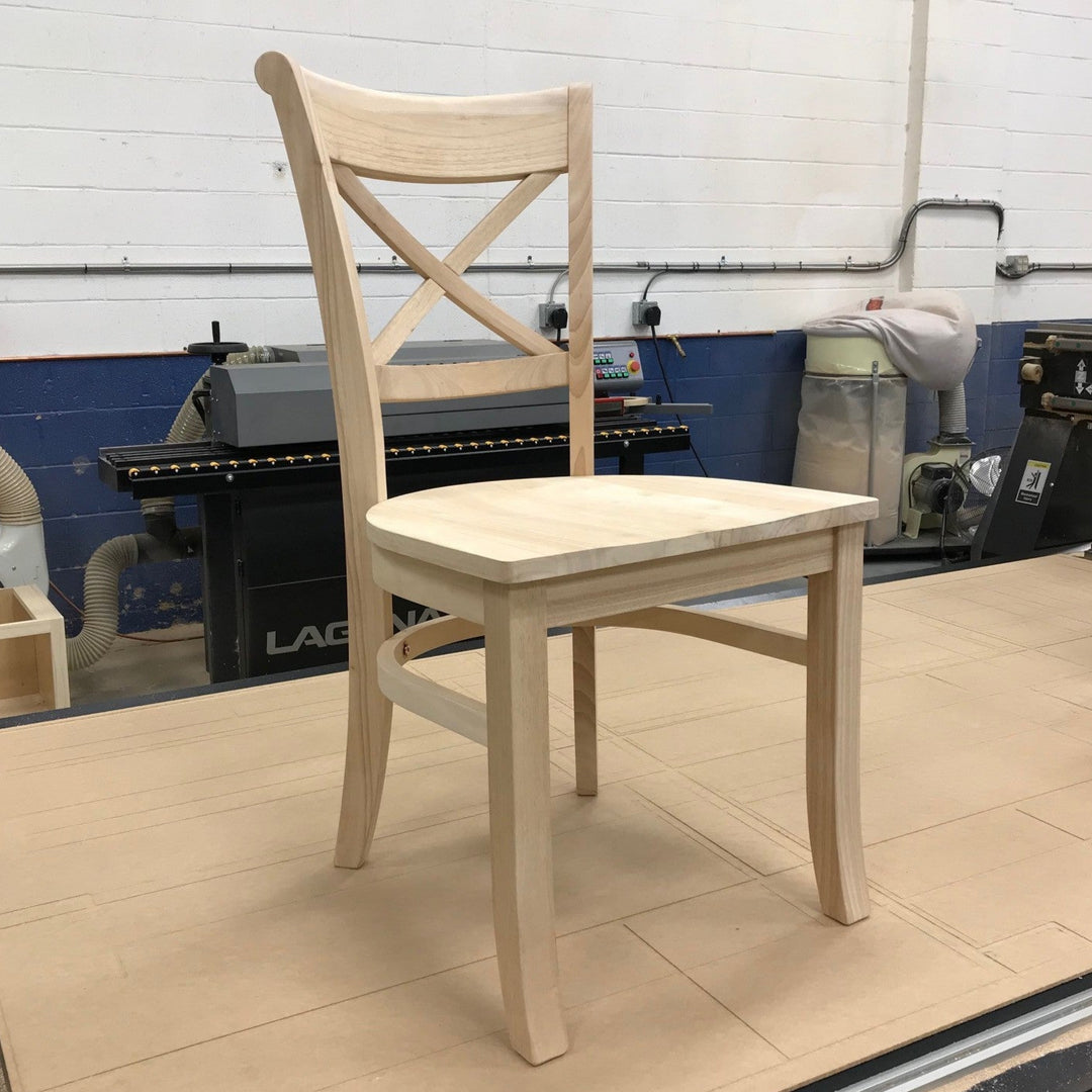 Single X-Back Side Chair