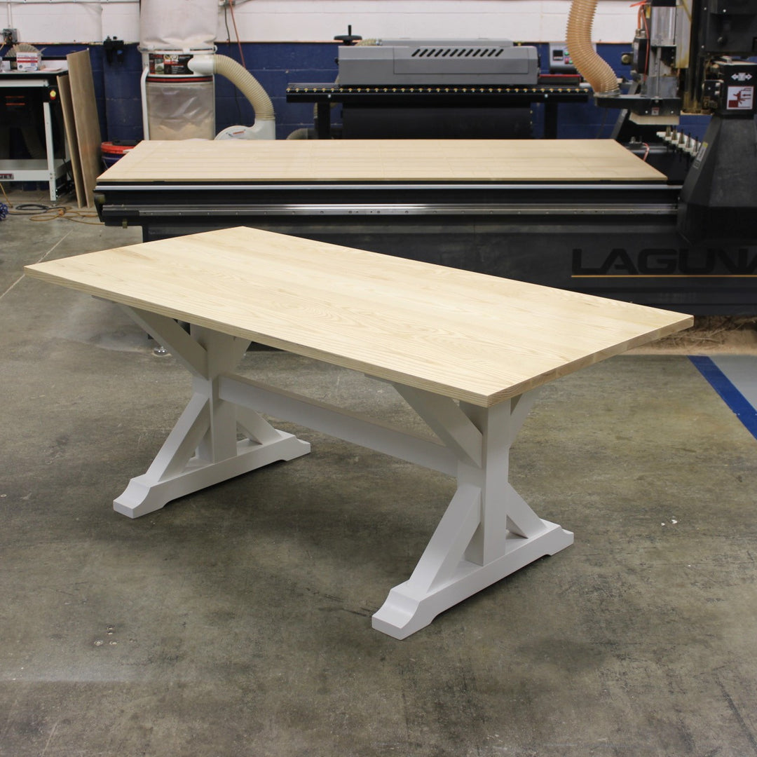 X Base Trestle Table