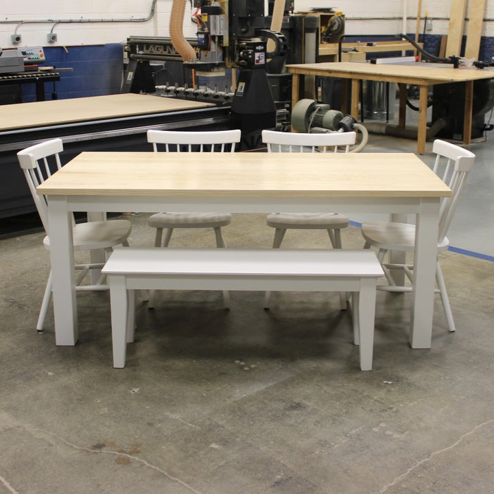 Straight Leg Dining Table