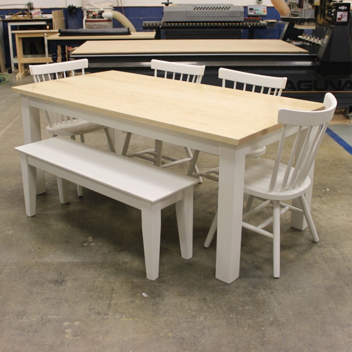 Straight Leg Dining Table