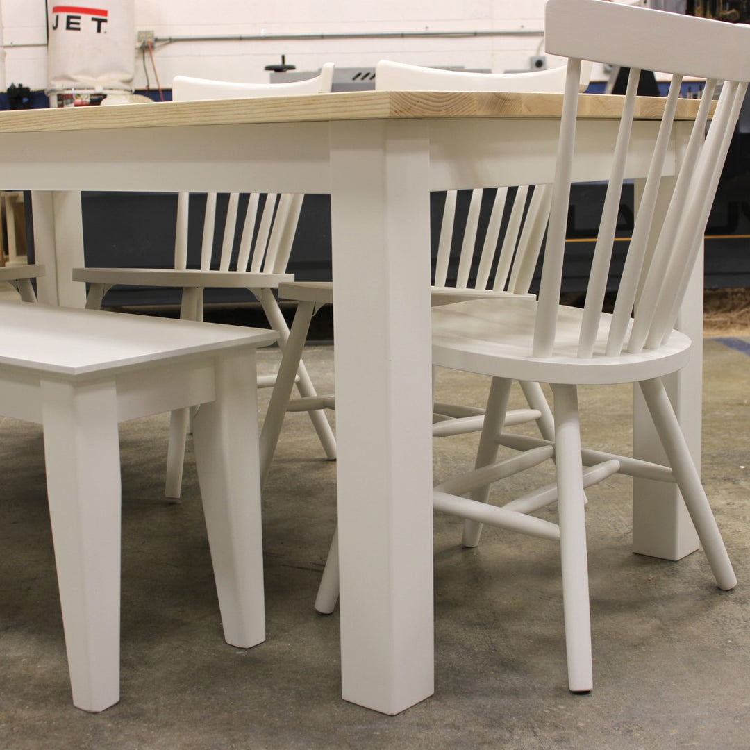 Straight Leg Dining Table