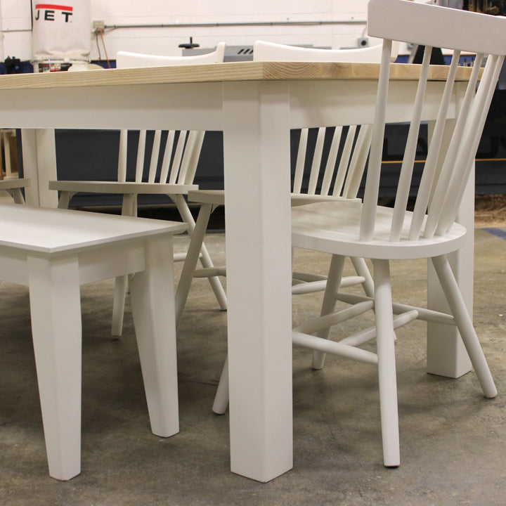 Straight Leg Dining Table