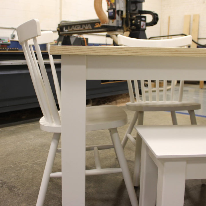 Straight Leg Dining Table