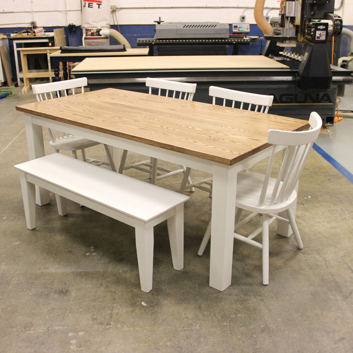Straight Leg Dining Table