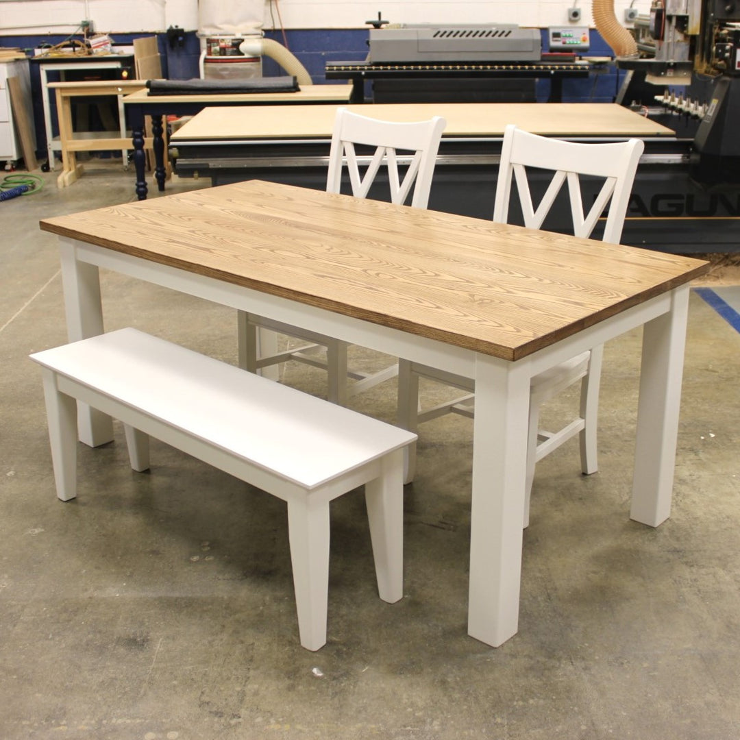 Straight Leg Dining Table