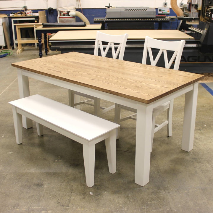 Straight Leg Dining Table
